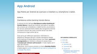 
                            10. App Android: Clarisbanca online banking Veneto Banca