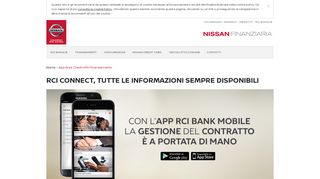 
                            3. App Area Clienti Info Finanziamento | NISSANFIN