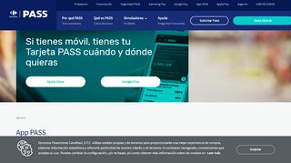 
                            6. APP Carrefour PASS - Servicios Financieros Carrefour