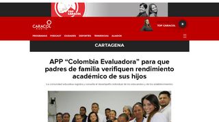 
                            8. APP “Colombia Evaluadora” para que padres de familia verifiquen ...