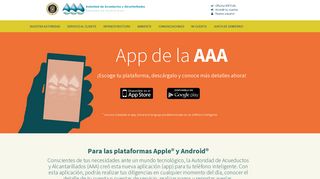 
                            4. App de la AAA - Autoridad de Acueductos y Alcantarillados