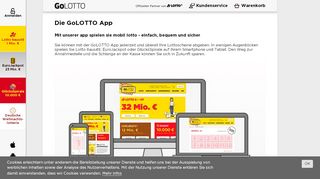 
                            9. App Download bei GoLOTTO.de - App herunterladen