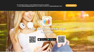 
                            4. App Download - clickworker.com
