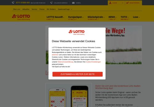 
                            7. App Download - LOTTO Baden-Württemberg