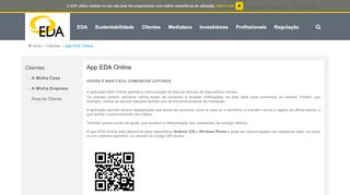 
                            4. App EDA Online - EDA - Eletricidade dos Açores