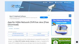 
                            5. App for H264 Network DVR live view (Free Download) - Learn CCTV ...