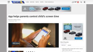 
                            11. App helps parents control child's screen time | News | wsmv.com