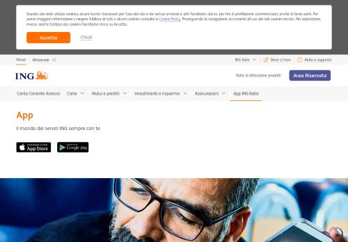 
                            4. App ING, entra nel nostro mobile banking | ING