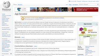 
                            9. App Inventor - Wikipedia, la enciclopedia libre