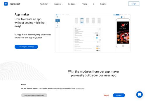 
                            5. App maker. Online app creator for Android, iOS and Progressive Web ...