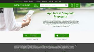 
                            3. App per Carte Prepagate - Intesa Sanpaolo