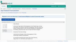 
                            12. App Postbank Finanzassistent - Finanz-Apps – Android-Hilfe.de
