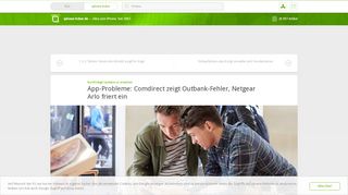
                            10. App-Probleme: Comdirect zeigt Outbank-Fehler, Netgear Arlo friert ...