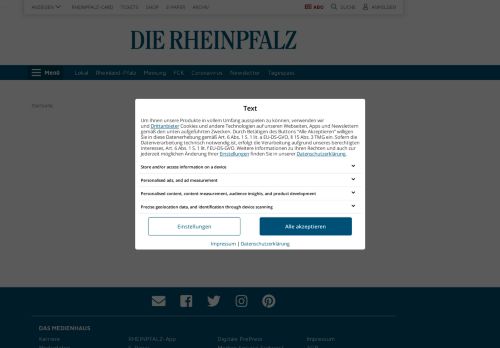 
                            5. App: RHEINPFALZ.de