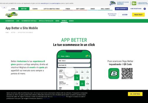
                            10. App Scommesse Mobile - Scommetti Online ovunque sei - Lottomatica.it