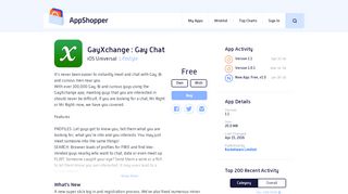 
                            9. App Shopper: GayXchange : Gay Chat (Lifestyle)