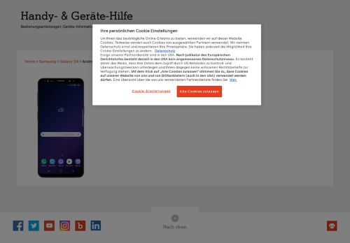 
                            13. App Store einrichten - Galaxy S9 & Gerätehilfe - A1.net