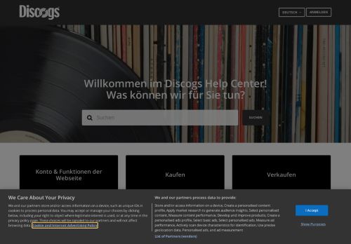 
                            7. App Support - Discogs