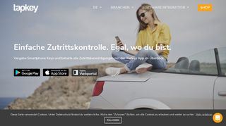 
                            3. App – Tapkey Online Shop (DE)