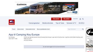 
                            6. App til Camping Key Europe | DCU