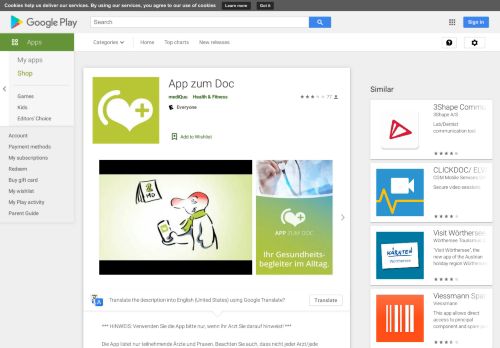 
                            4. App zum Doc – Apps bei Google Play