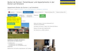 
                            5. Appartment Buiten de Duinen 1 auf Ameland