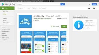 
                            2. AppBounty – Free gift cards - Apps op Google Play
