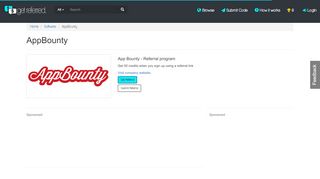 
                            12. AppBounty - Get Referred