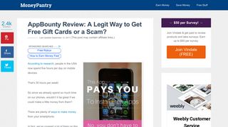 
                            7. AppBounty Review: A Legit Way to Get Free Gift Cards or a Scam ...