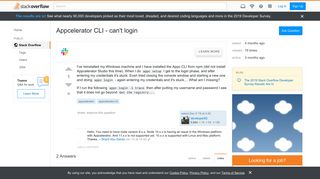 
                            10. Appcelerator CLI - can't login - Stack Overflow