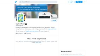 
                            5. AppConfector on Twitter: 