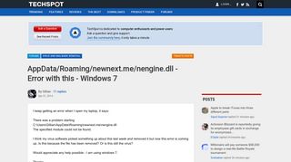 
                            11. AppData/Roaming/newnext.me/nengine.dll - Error with this - Windows ...