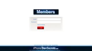 
                            1. AppDevSecrets.com › Login - iPhone Dev Secrets
