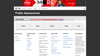 
                            13. Appearances | Appearances | CBC.ca