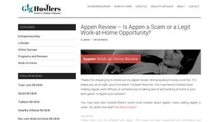 
                            10. Appen Review – Is Appen a Scam or a Legit Work-at-Home Opportunity?