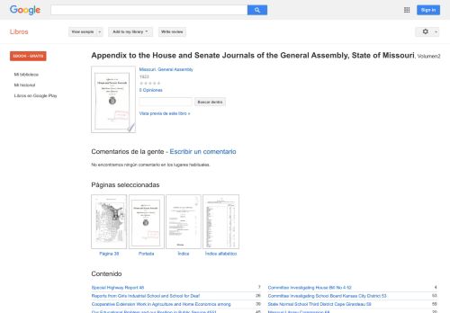 
                            9. Appendix to the House and Senate Journals of the General Assembly, ...