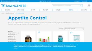 
                            9. Appetite Control - VitaminCenter