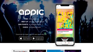
                            12. Appic - For all your Events, Festivals & Party info!