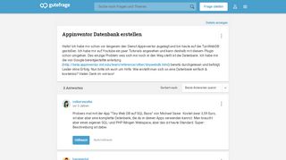 
                            4. Appinventor Datenbank erstellen (Internet, Handy, Smartphone ...