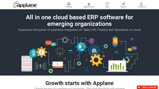 
                            3. Applane: Cloud based ERP Software | Business Management Software