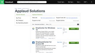 
                            5. Applaud Solutions - Download.com