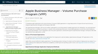 
                            10. Apple Business Manager - Volume Purchase Program (VPP)