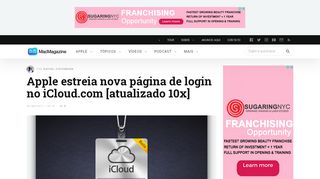 
                            7. Apple estreia nova página de login no iCloud.com [atualizado 10x ...