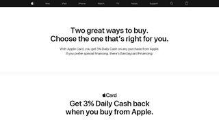 
                            11. Apple Financing with Barclaycard Credit Card - Apple