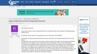 
                            6. Apple funktioniert nicht bei Unitymedia (Horizon) | ComputerBase Forum