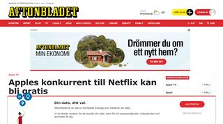 
                            10. Apple gör egen tv-app: Netflix-kopia kan bli gratis | Aftonbladet