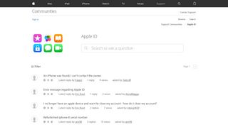 
                            8. Apple ID - Apple Community - Apple Discussions