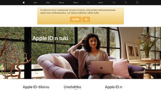 
                            6. Apple ID – virallinen Apple-tuki - Apple Support