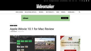 
                            11. Apple iMovie 10.1 for Mac Review - Videomaker