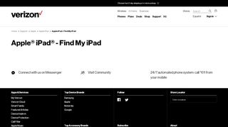 
                            12. Apple iPad - Find My iPad | Verizon Wireless